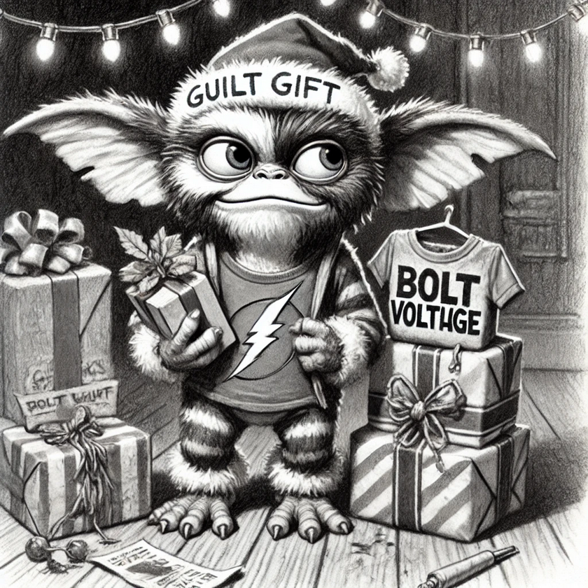 JDubsArts's tweet image. I am your holiday shoulder gremlin whispering shop small into your ear. Do it. Support the artists. Get the merch. Ignore the Target cart calling your name. It lies.
#BoltVoltage #GoblinCore #ShopSmallCreators #Holiday2024 #JDubsArts