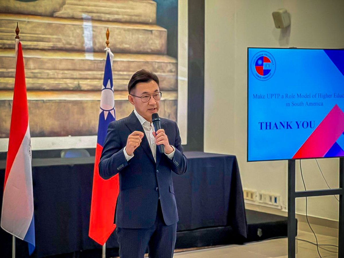 Universidad Politécnica Taiwán Paraguay tweet media