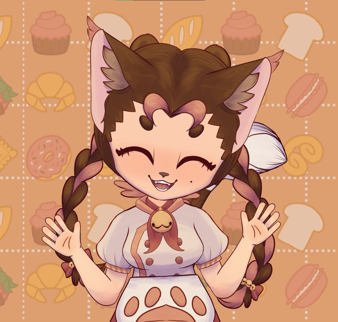 Kitty_Gateau's tweet photo. Good morning everynya~ let's get that bread 🥖 https://t.co/yoBvee1oR7