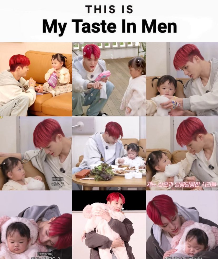 Jeno… he’ll be a good dad one day 🥹♡