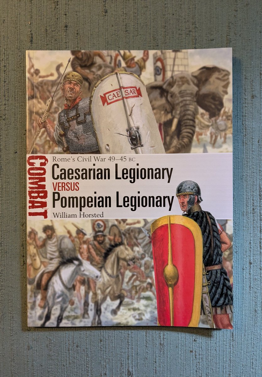 MartinKoenigsb2's tweet photo. Mehercle - the Mailman delivered!! Gotta get reading right away!! #WhatAreYouReading #BookReviews #1stCenturyBC #MilitaryHistory #RepublicanRomanHistory #RomanHistory #RomanCivilWar #JuliusCaesar #GnaeusPompeiusMagnus #Legions #MediterraneanHistory #Hispania #Greece @USAS_WW1 https://t.co/Jx8Z4fRaMp