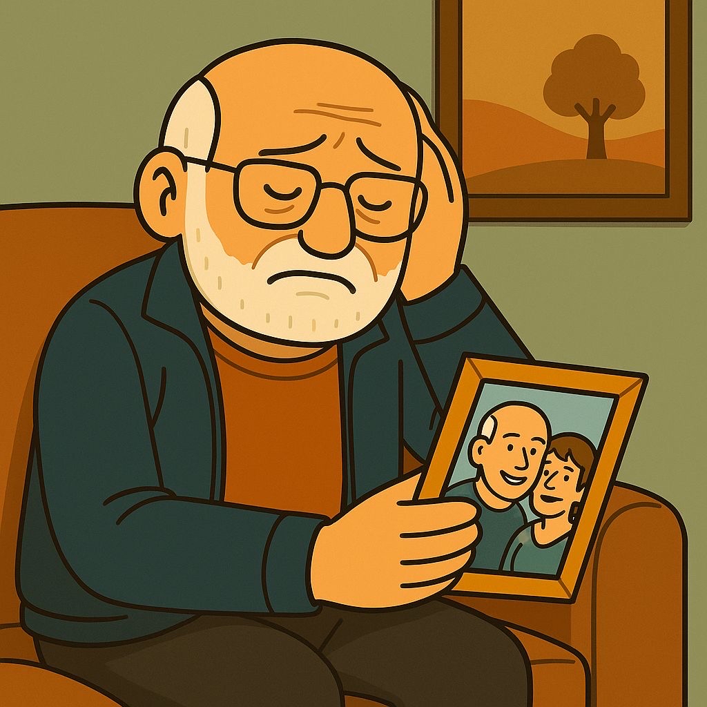 theharoldhealth's tweet image. Grief doesn’t vanish, it changes costumes.

It hides in laughter. And ambushes you in silence.

Share one memory out loud today.