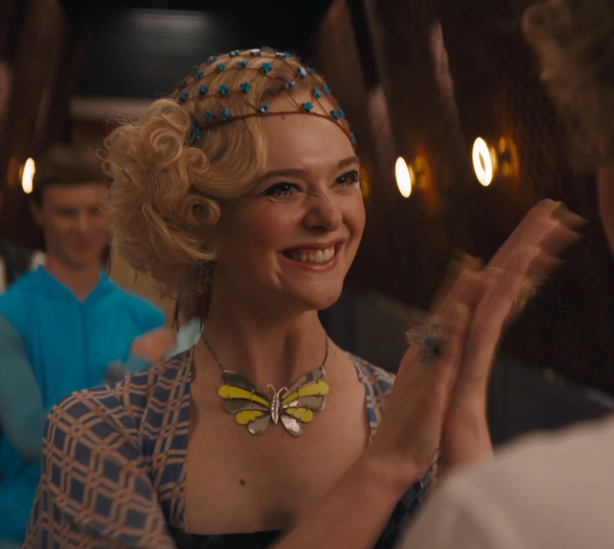 FilmUpdates's tweet image. First look at Elle Fanning as Effie Trinket in ‘THE HUNGER GAMES: SUNRISE ON THE REAPING’

In theaters on November 20, 2026.