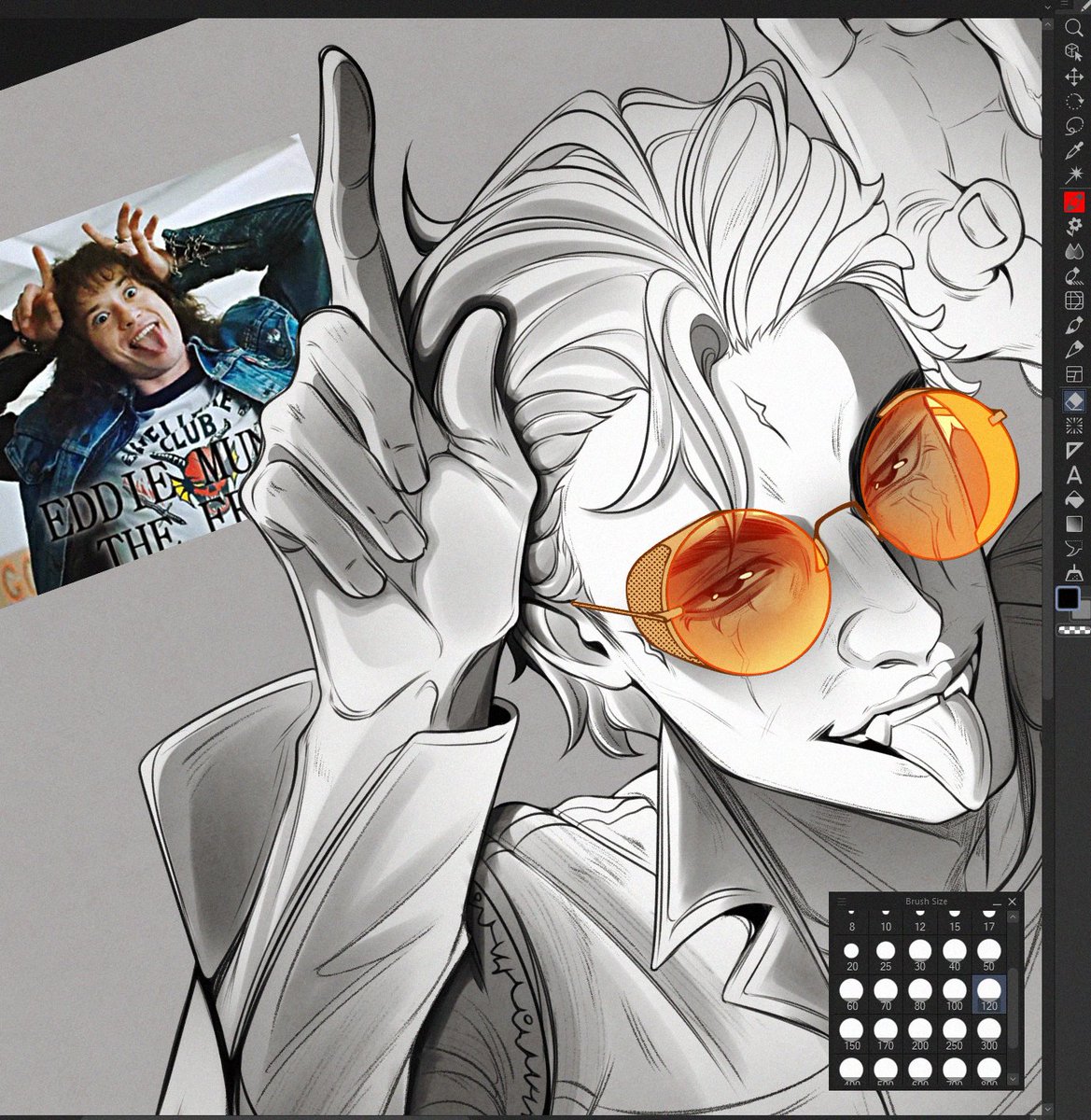 sai7n's tweet image. freaky fella