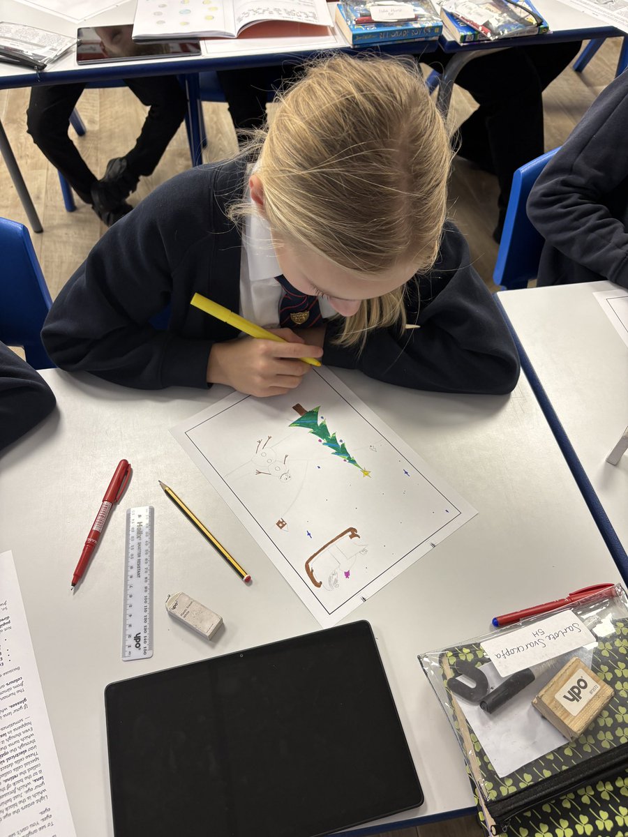 halfpennylane's tweet image. 🎄 It’s never too early for a little Christmas cheer! Our children have been hard at work designing their entries for the @PontefractCivic Christmas Card Competition. We’re so proud of their creativity! ✨🎨 #ChristmasSpirit #CreativeKids #Pontefract #BeHalfpenny