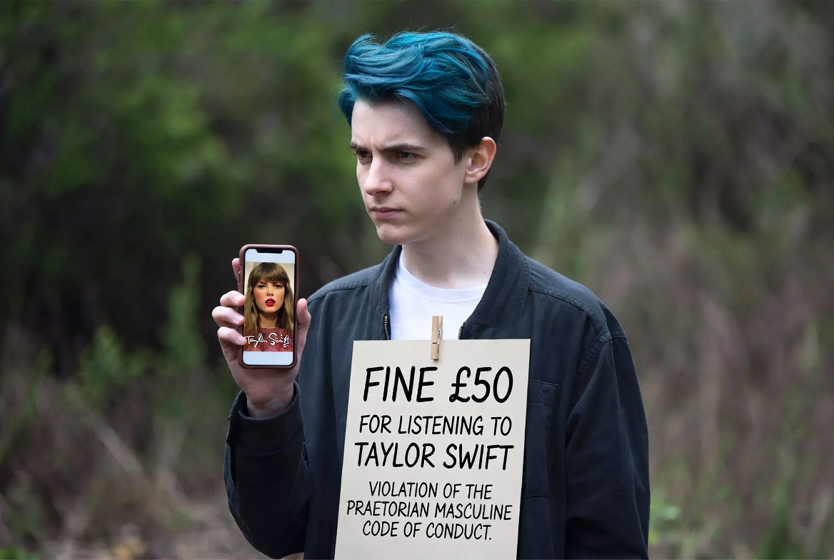 Praetoria celebrated International Men’s Day with strength, ashwagandha tonics, and a 24h ban on public Taylor Swift. One numale broke the rule. His fine increased after officers found he was doomscrolling too.
Marcus Cole reports:👉 praetorian.today/culture/intern…
#InternationalMensDay