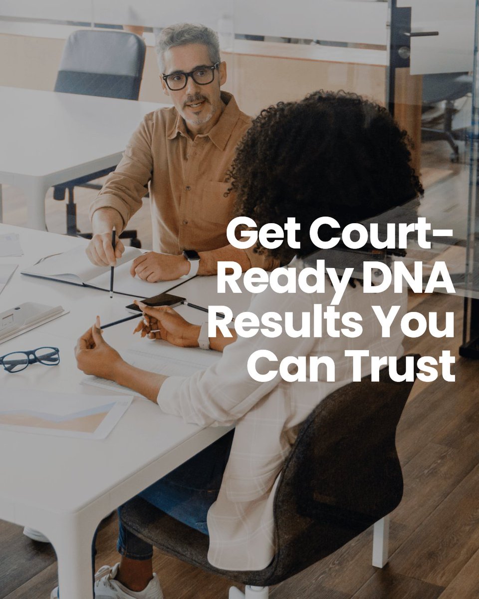 PeaceofMindDNA's tweet image. Court-admissible DNA testing provides clear proof for legal and immigration cases. We combine accuracy with compassion. Find the truth you can trust. peaceofmindpaternity.com #PaternityTest #LegalDNATesting #CourtAdmissibleDNATest