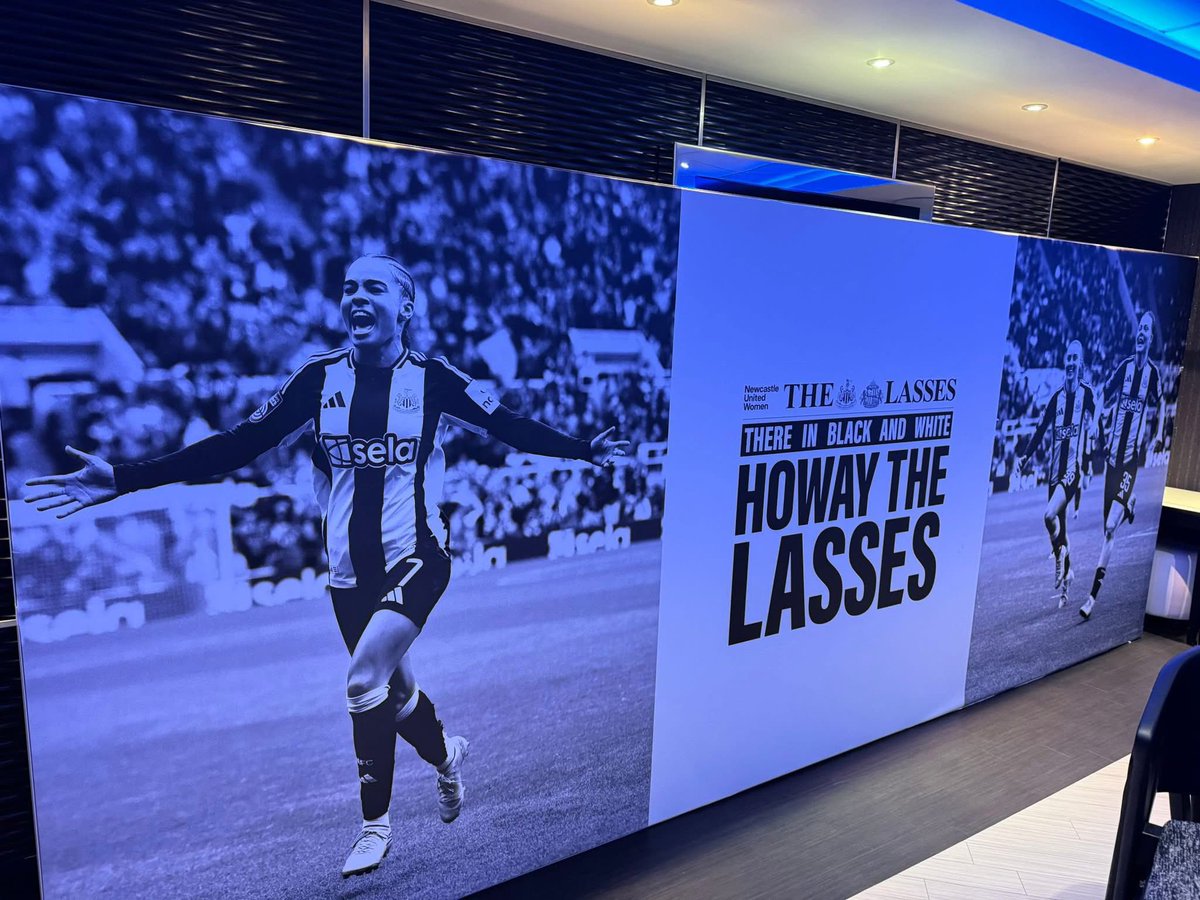 BigPurplePro's tweet image. It was great to be involved in the Derby day and supply Newcastle United with various backdrops! #eventprofs #backdrop #setdesign #events #football