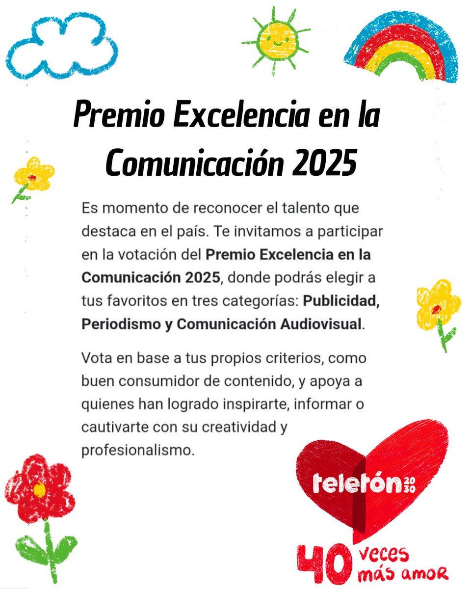 Teletón 20-30 tweet media