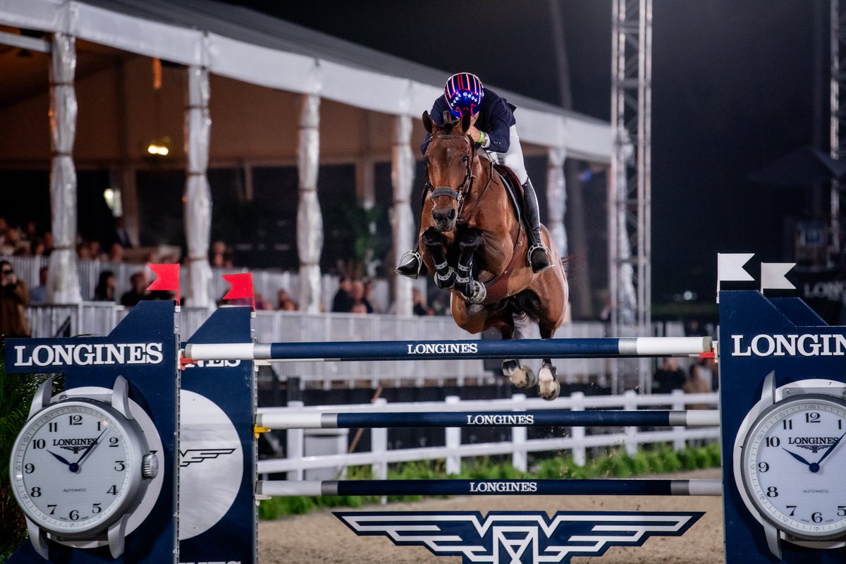 FEI_Global's tweet image. You’ve seen their round…Now here’s their story. ✨🐎

Cook and his lightning-fast Selle Français mare, Caracole de la Roque, fresh off their Team Silver at Paris 2024, were the ones to claim an electrifying home-soil victory in @santaanitapark. 🏆⚡️

Now a global star,…