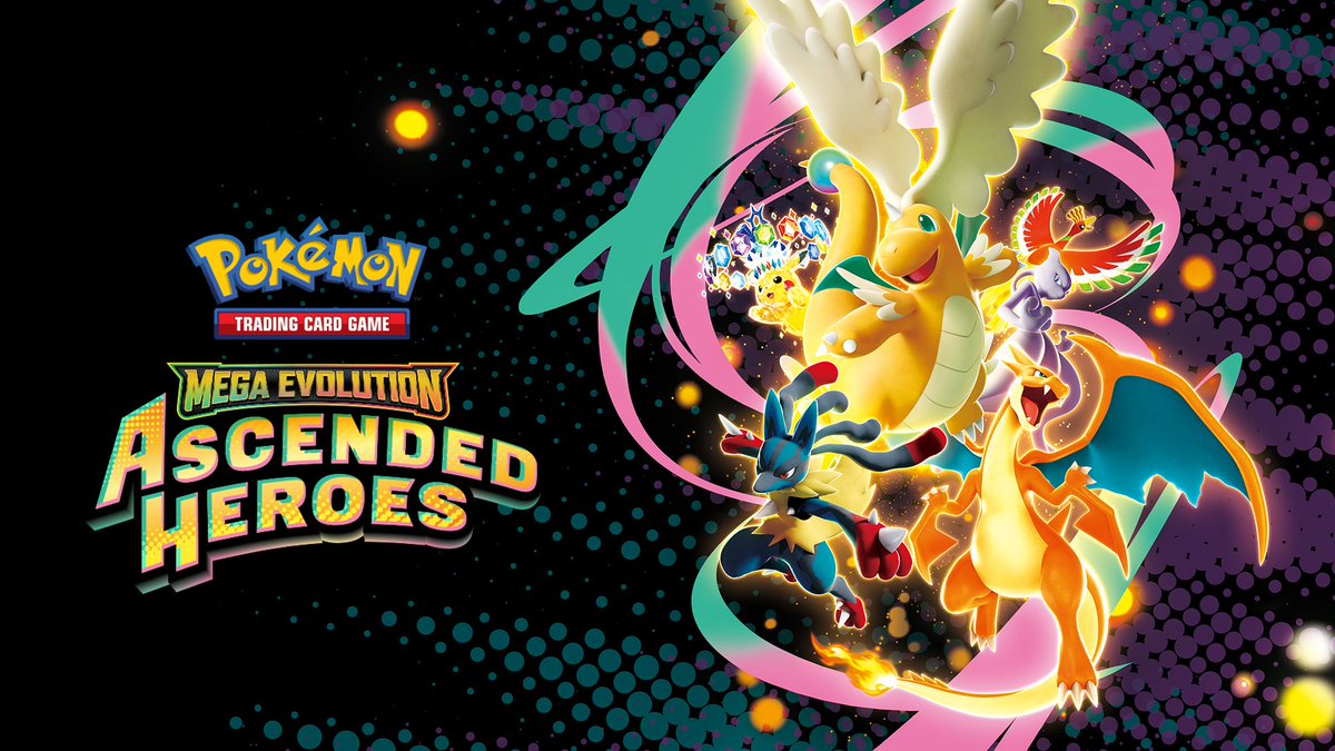 An all-star lineup has assembled, ready to take on the most fearsome opponents in a new expansion, Pokémon TCG: Mega Evolution—Ascended Heroes, available Q1, 2026! 🌟