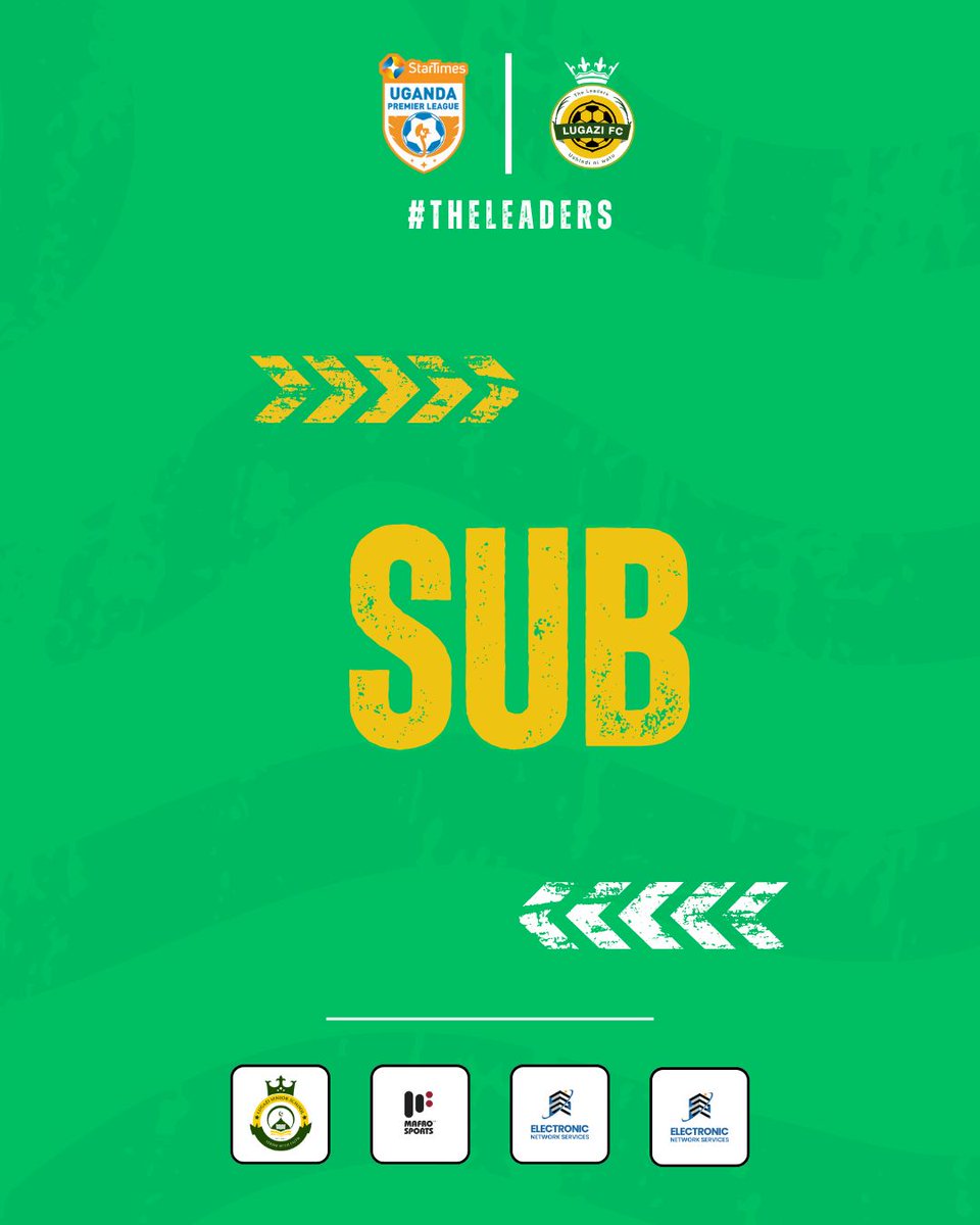 LugaziFC's tweet image. Early changes done! 

Yusuf Mafabi and Solomon Okwalinga off, Moses Buga and Freedom Mungudit in. 

46' Lugazi FC 0-0 Express FC 

#TheLeaders
#UshindiNiWetu
#LUGEXP