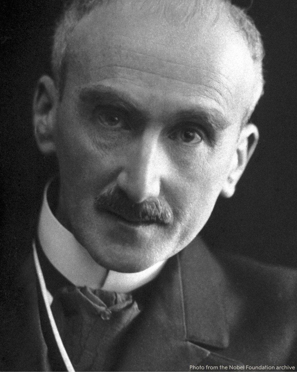 NobelPrize's tweet image. “An increase in the material means at the disposal of humanity may even present dangers unless it is accompanied by a corresponding spiritual effort.”

Philosopher and author Henri Bergson, awarded the 1927 Nobel Prize in Literature, reflected on the moral challenges of progress…