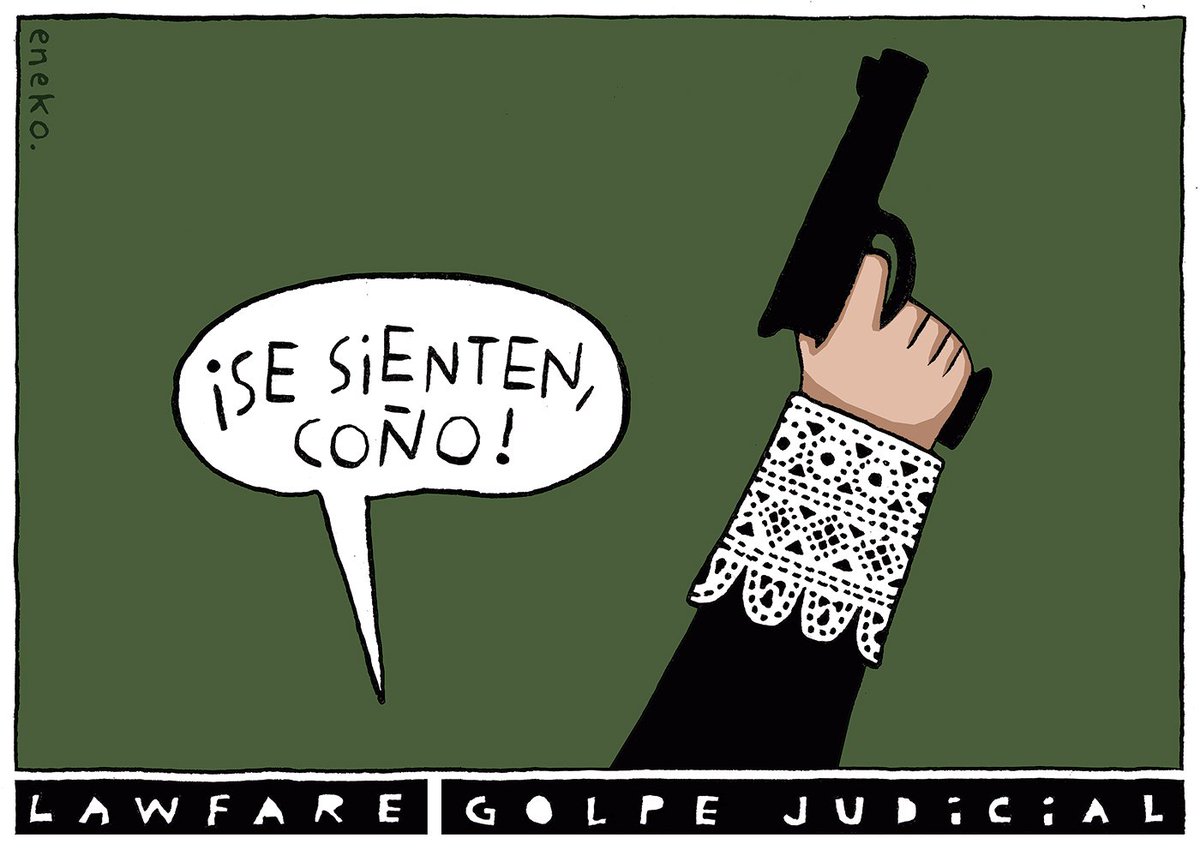 Cuando los jueces empiezan a hacer política, se acaba la democracia. Lo que le han hecho al Fiscal General del Estado condenado sin pruebas, es para que venga la UE a ayudar a salvar el estado de derecho de este golpe de estado del poder judicial.