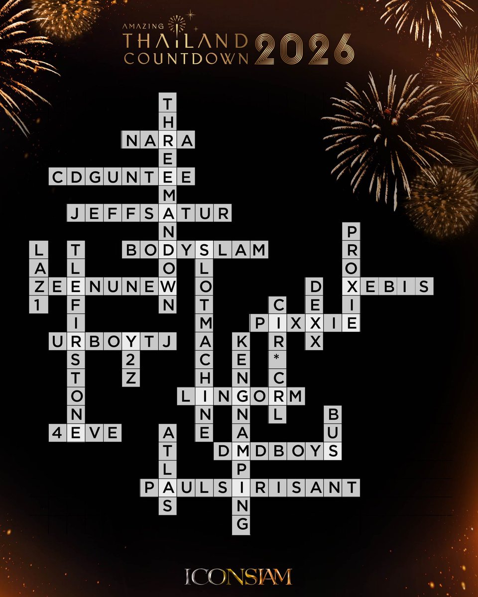 iconsiam's tweet image. เฉลยมาแล้ววววว ใครทายถูกหมดบ้างงง 💝🤏🏻

#AmazingThailandCountdown2026 #CountdownatICONSIAM
#เคานต์ดาวน์ที่ไอคอนสยาม #ICONSIAM