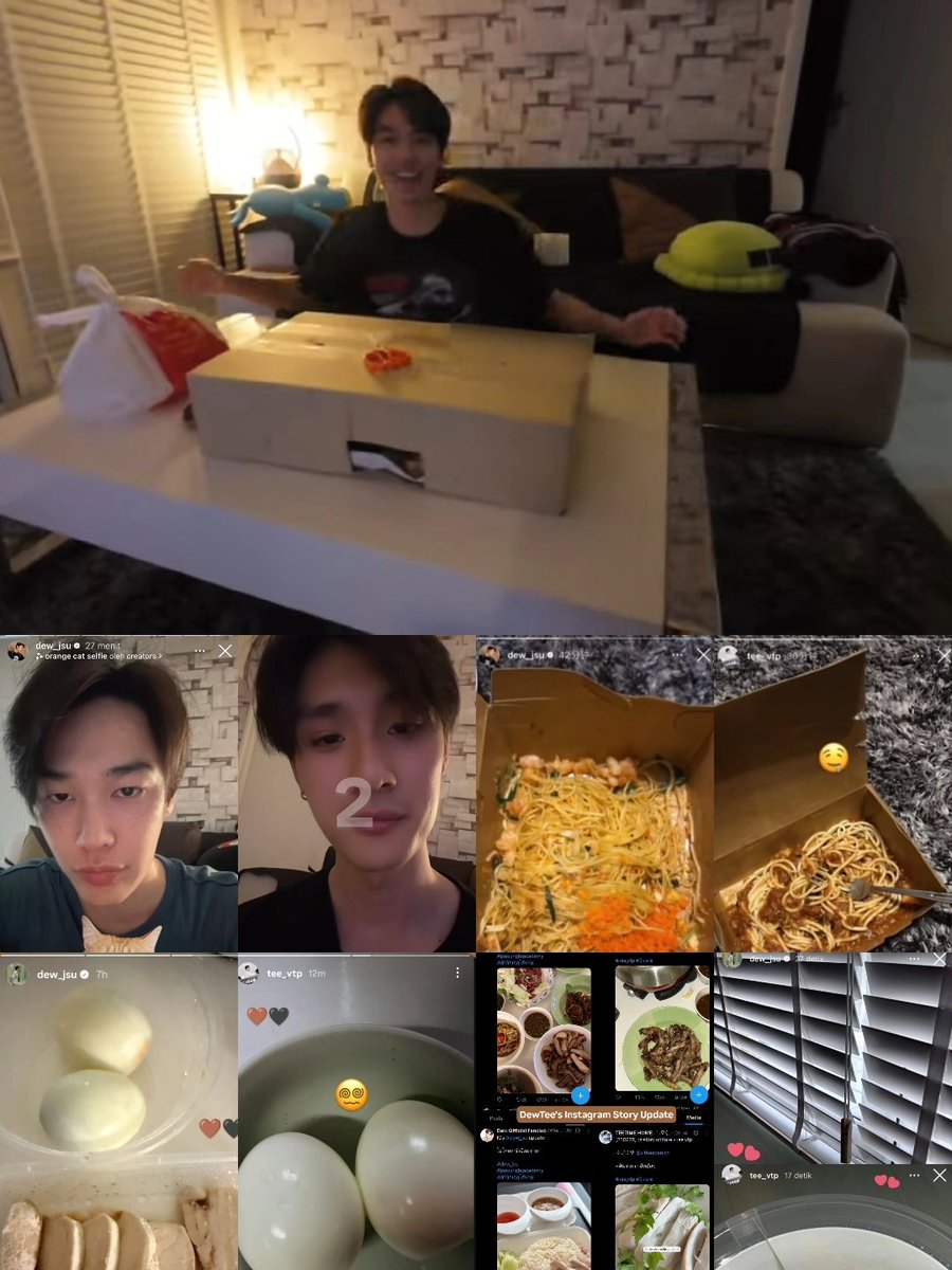 DewTee_support's tweet image. this vlog just makes it even clearer... the whole interior of dew&apos;s condo looks exactly like what we always see in dewtee&apos;s IG stories😭 

#dewtee #ดิวธี