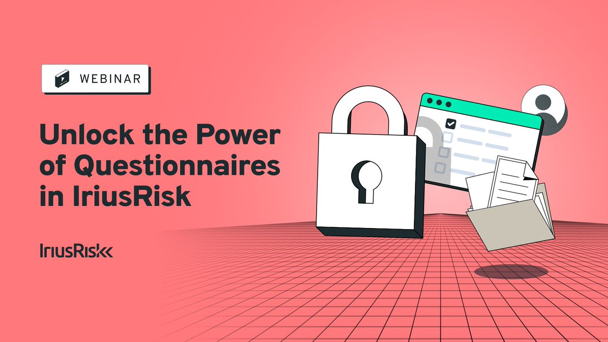 IriusRisk's tweet image. Got question(aires)? We’ve got answers! 🤔

Spend some time with our subject matter expert and learn how you can leverage questionnaires for even better #ThreatModeling…

Come on, you know you want to. See you there! hubs.li/Q03Q0j330 

 #Automation #SecurebyDesign