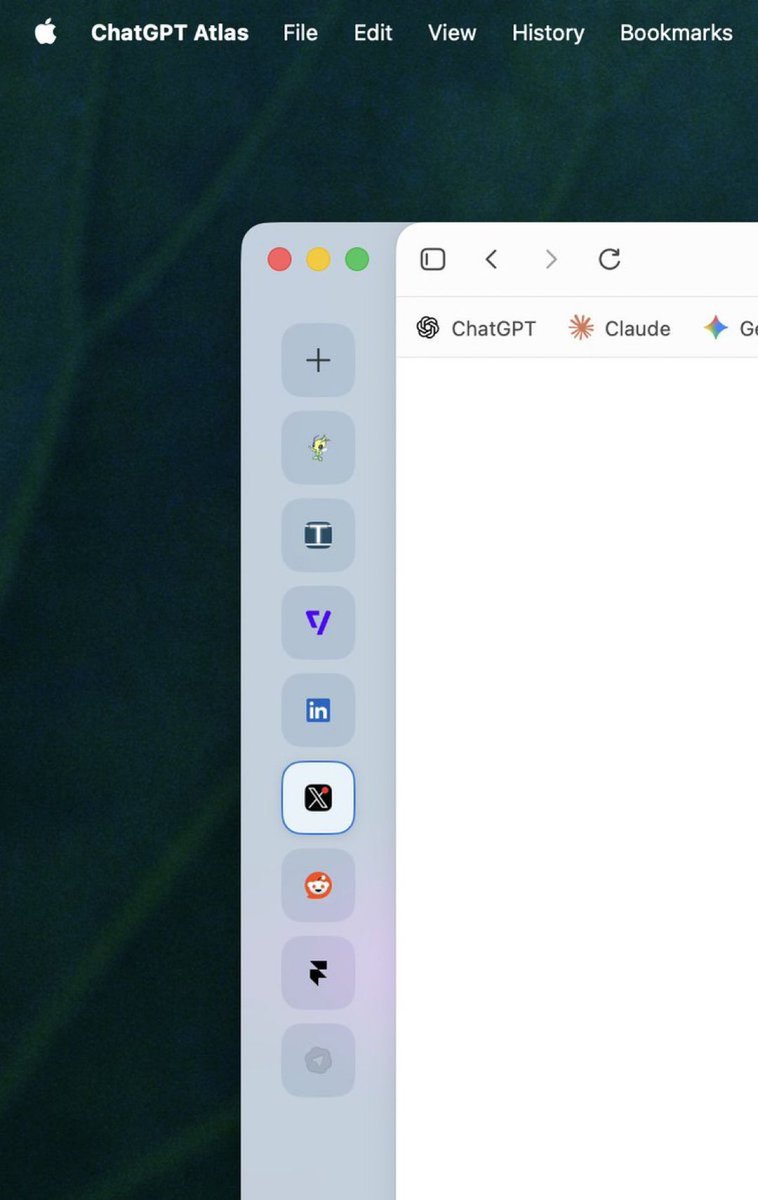 melanews's tweet image. ChatGPT Atlas si aggiorna su Mac  
nuove funzioni:  
- ricerca con Google  
- passkey iCloud  
- schede verticali 🪄  

#ChatGPTAtlas #BrowserAI #Mac