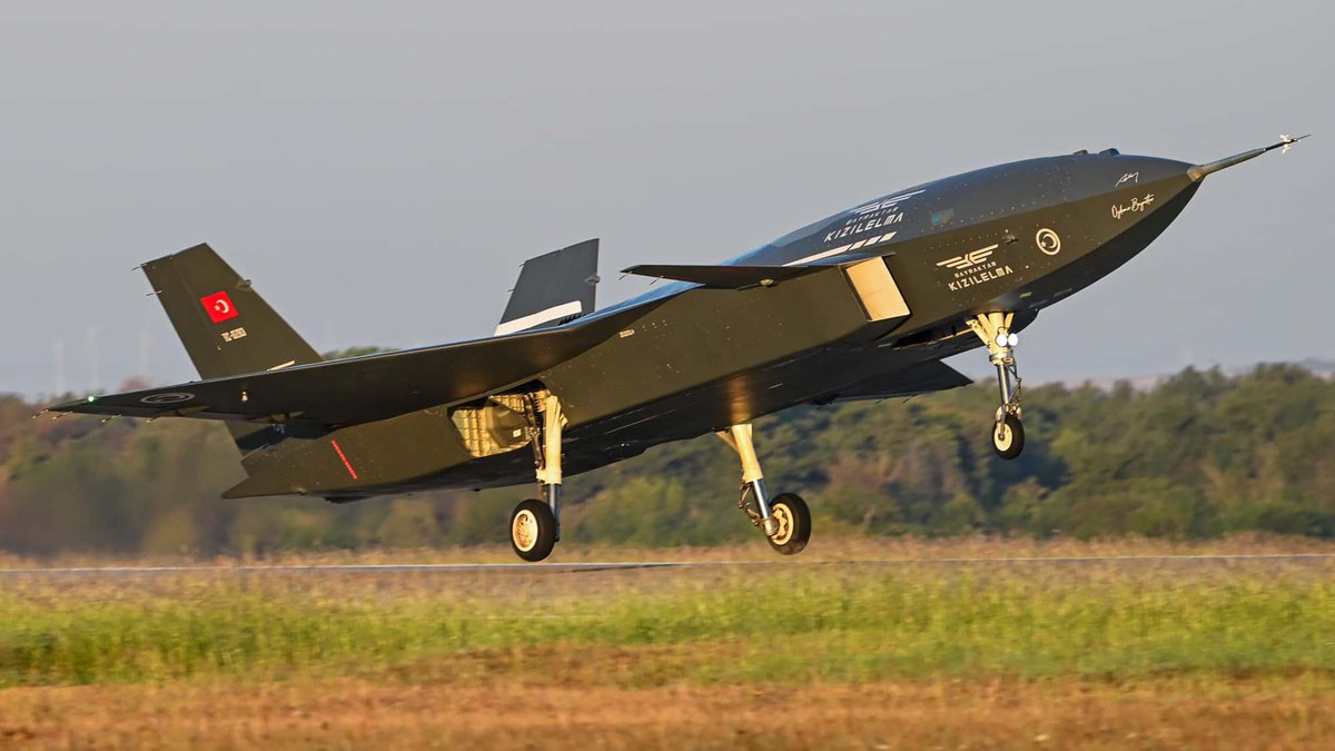 Aerode_r's tweet image. BAYRAKTAR KIZILELMA, scored a simulated bvr kill against an F-16 from a distance of 30 miles using the MURAD AESA radar and Gökdoğan missile