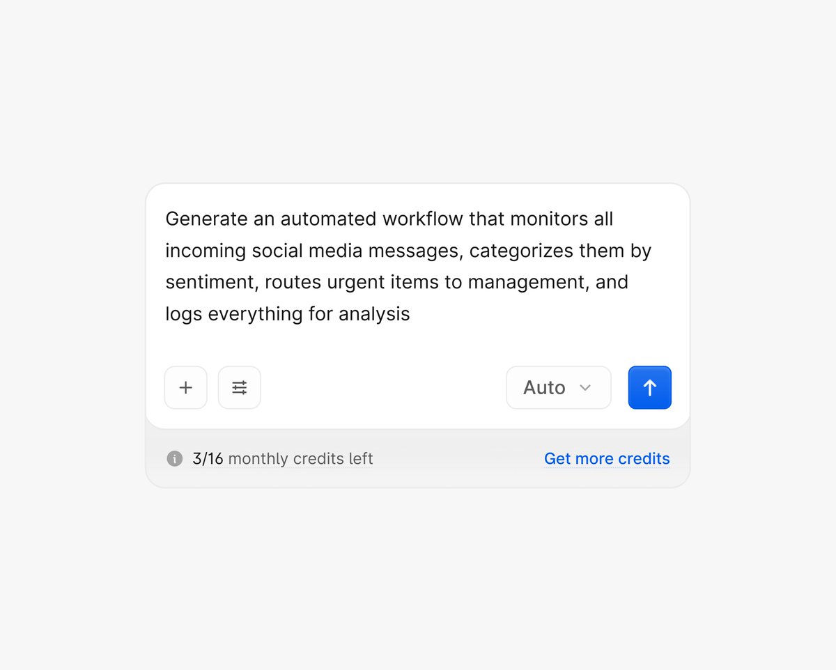 timothymaarv's tweet image. Workflow AI chat snippets 🤌🏾