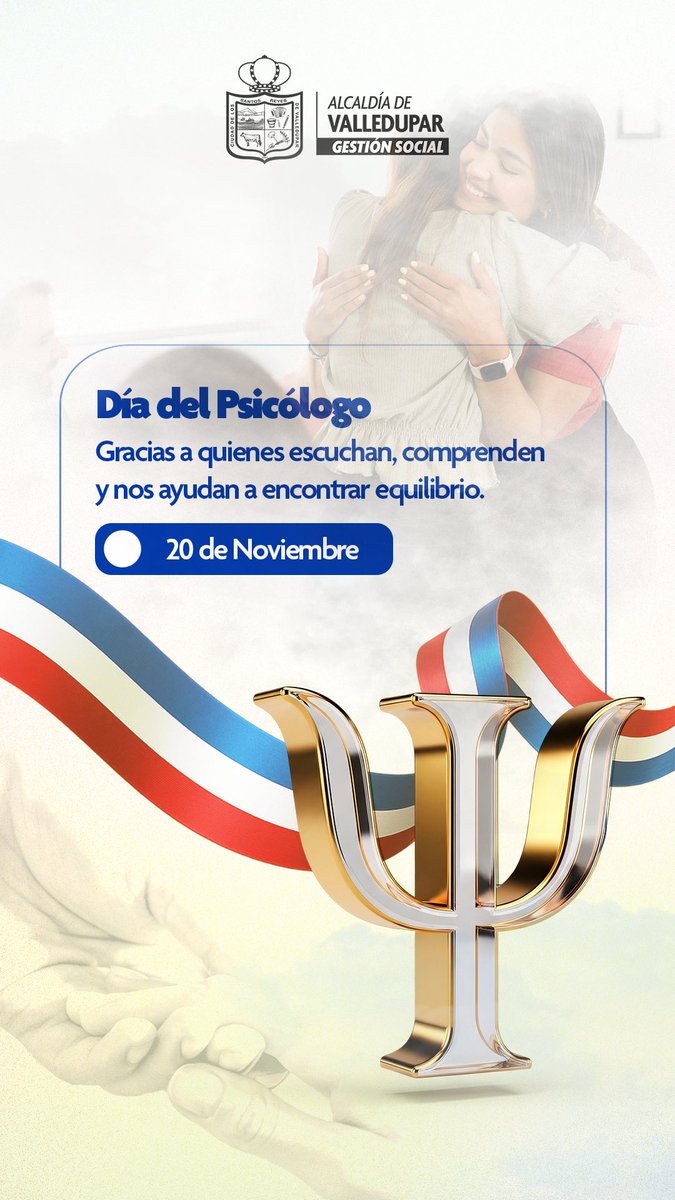 Hoy reconocemos la importancia de quienes todos los días nos brindan guía, apoyo y bienestar emocional.
A todos los profesionales de la salud mental, ¡feliz día!