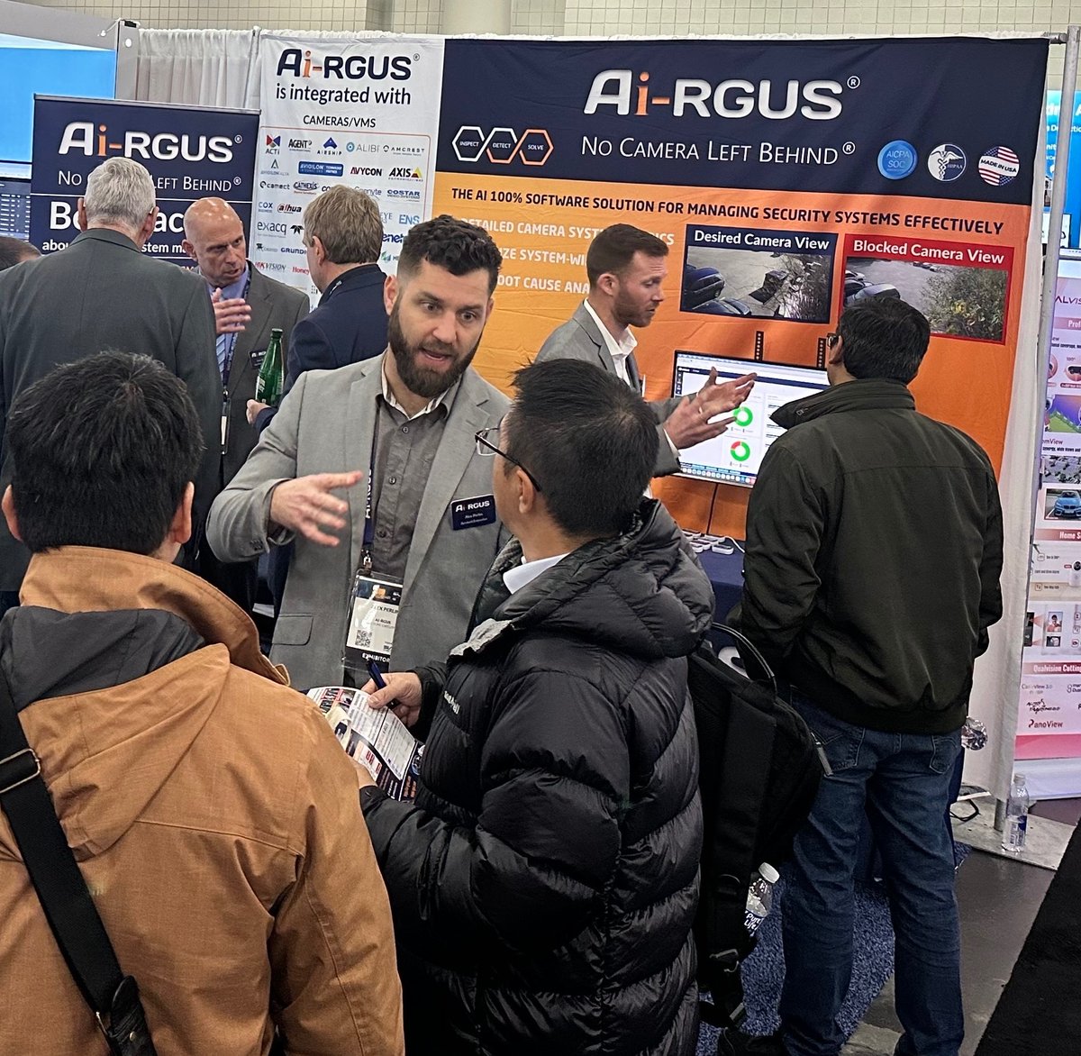 Ai_RGUS's tweet image. ➡️ Day 2 of #ISCEast - Visit Ai-RGUS at Booth #310! 🤝

Schedule a meeting: calendly.com/ai-rgus_confer…

#securitysystem #securitycameras #surveillance #ai #artificialintelligence #physicalsecurity #msps #systemintegrators #iot #cybersecurity