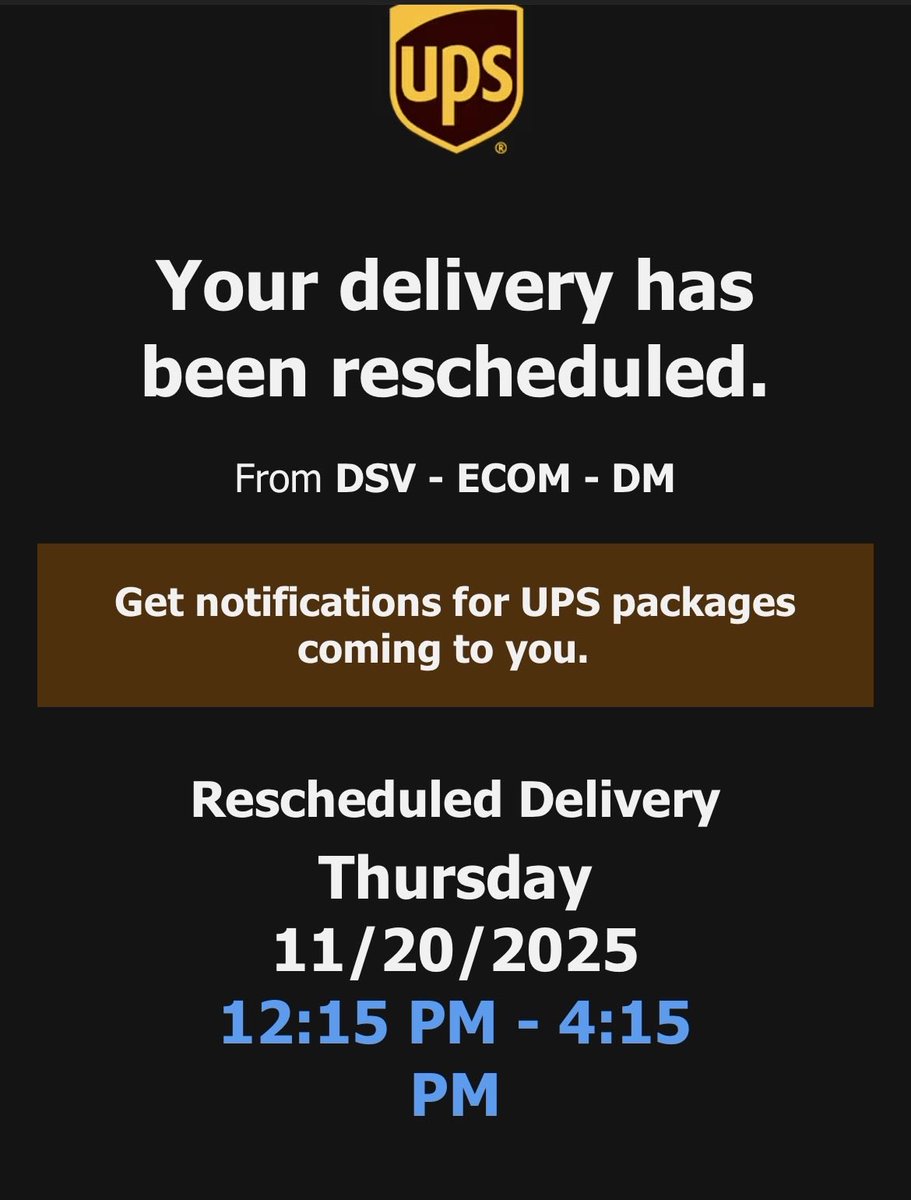 What’s better than an email from <a href="/drmartens/">Dr. Martens</a> informing that your boots will arrive tomorrow? An email from UPS rescheduling your delivery for today.