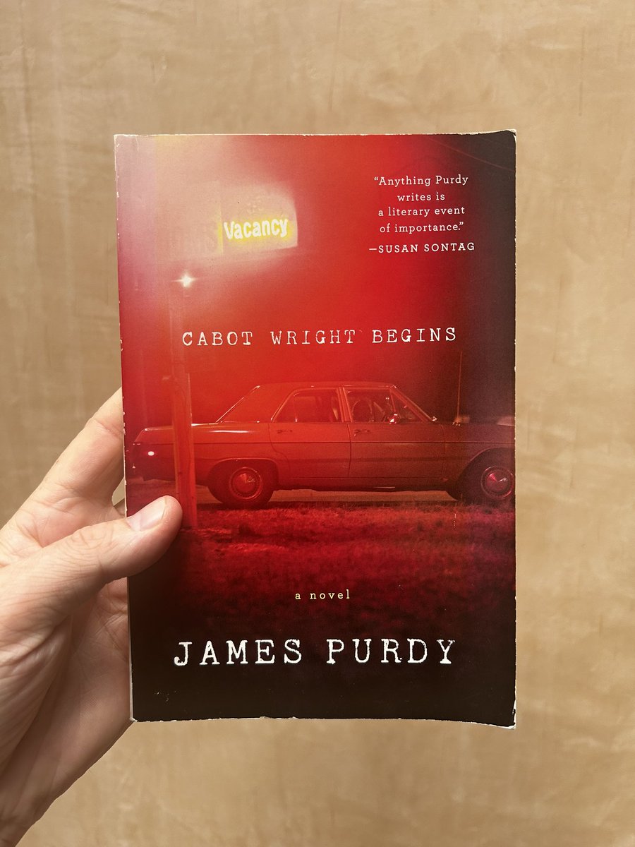 What was the last book you read that made you want to read everything by its author? 

Mine: James Purdy. 

Has to be one of the most underrated American authors of the 20th C