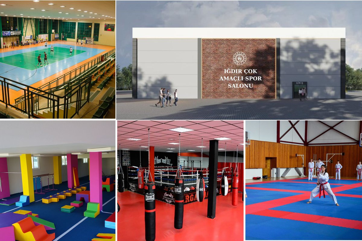 Iğdır’ın spor altyapısını güçlendirecek önemli yatırımlardan biri olan Çok Amaçlı Spor Salonu'nun temel atma töreni gerçekleştirildi.🏀🥋🥊🏐

Gençlik ve Spor İl Müdürlüğü yerleşkesinde toplam 2.750 m² alanda inşa edilecek spor salonu, tamamlandığında hem takım hem de bireysel