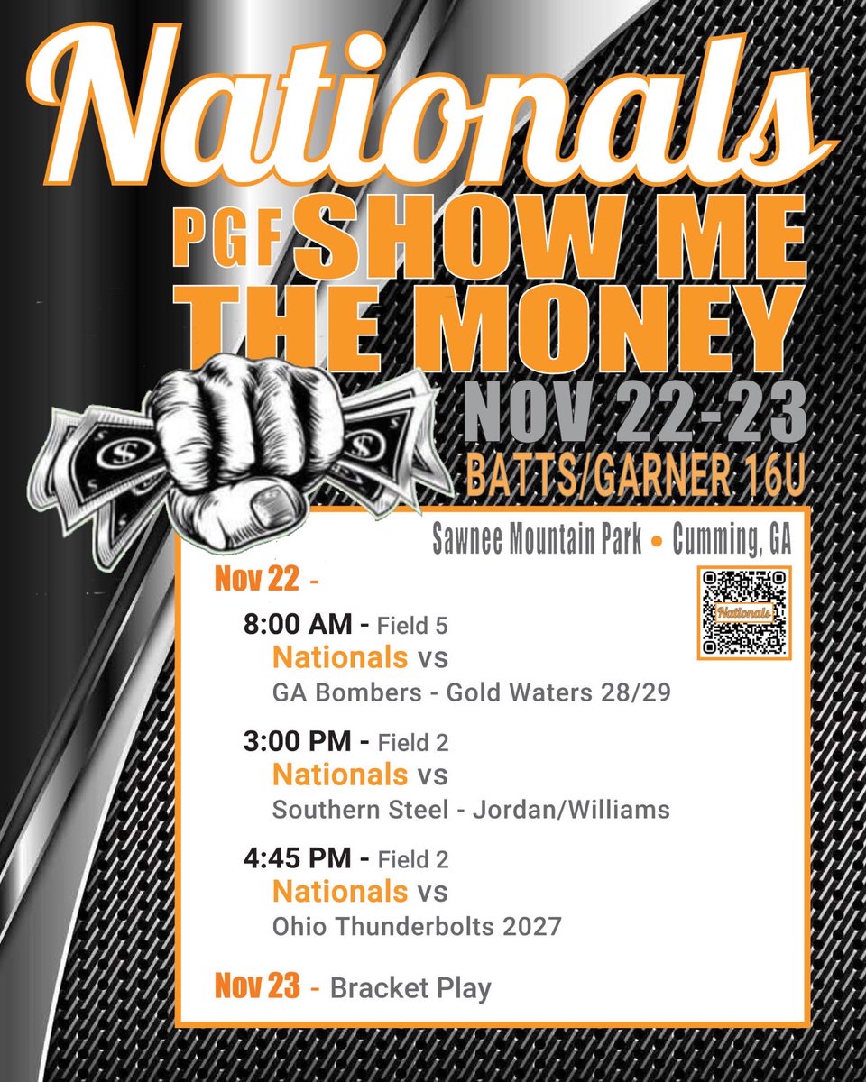 Ready to be back in GA with my team! GO NATIONALS 🩶🧡

<a href="/Nationals_Coach/">Nationals 16U</a> <a href="/T_Batts3/">Terry Batts</a> <a href="/tt_elizabeth03/">Tianna</a> <a href="/NationalsCC/">Nationals Fastpitch Team</a> <a href="/sbrickhouse33/">Spencer Brickhouse</a>