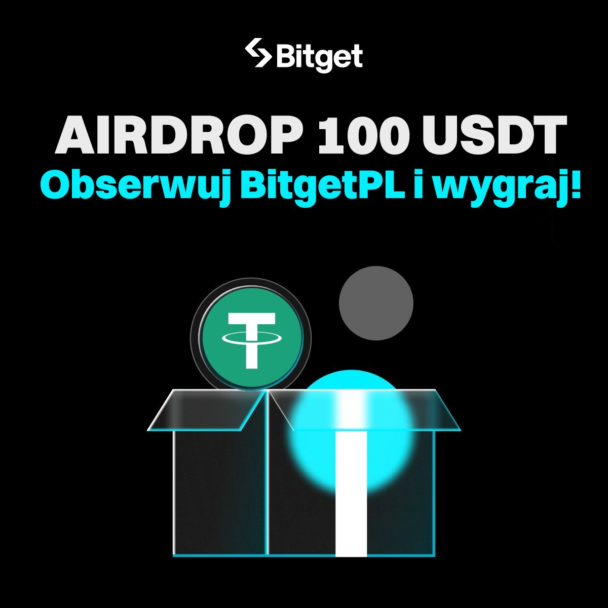 BitgetPL's tweet image. 💸 #airdrop 100 $USDT!

Zasady są proste!
✅ Obserwuj @BitgetPL
🔃 Repostuj ten post ➡️ x.com/BitgetPL/statu…
🤸‍♂️ Otaguj 3 znajomych!

🎉 Dwie osoby wygrywają po💰 $50 USDT!
🗓️ Wyniki w środę!