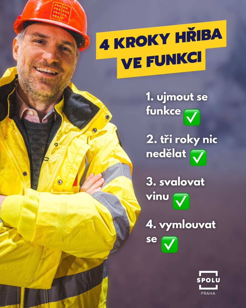 KoaliceSpoluPha's tweet image. 5. krok nastane už za měsíc, kdy bude pan náměstek rezignovat… Tomu se říká dreamjob! 😍
