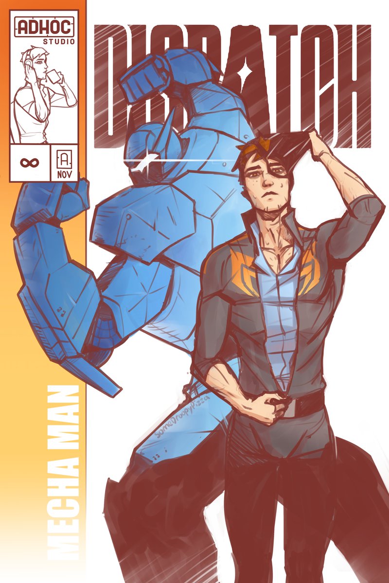 SomeDroopypizza's tweet photo. Mecha Man / Robert Robertson The Third Fanart
#dispatch #adhocstudio #telltalegames #fanart #digitalart #dispatchgame #robertrobertson #mechaman https://t.co/ThlI76Qnz9