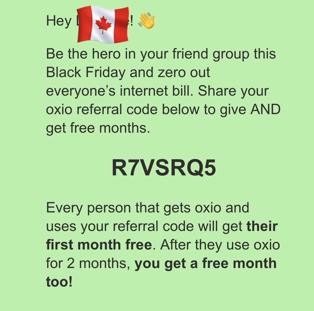 DjGhostSSP's tweet photo. @oxio_internet Get first month free with my code 

R7VSRQ5 https://t.co/4jG0ufgos2