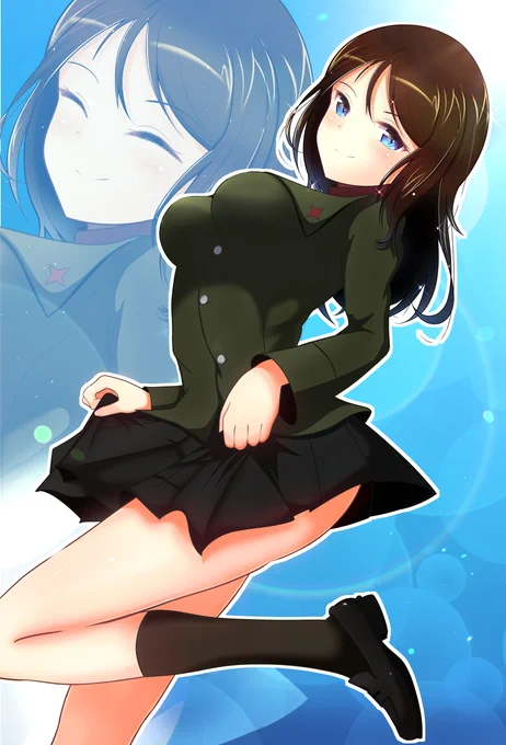 #黙ってローアングルをはる