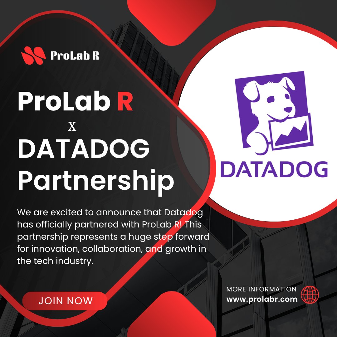 prolabrofficial's tweet photo. It’s the spark that marks a new chapter where innovation stops being a goal and becomes a standard. By joining forces with DigitalOcean, RedHat, and Datadog, ProLab R isn’t just upgrading its toolset… it’s building a future-ready powerhouse.

#RedHat #DataDog #DigitalOcean https://t.co/pimlXsuXNP