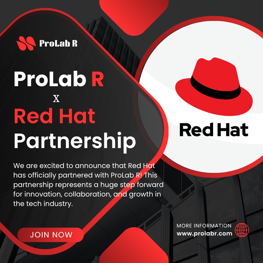 prolabrofficial's tweet photo. It’s the spark that marks a new chapter where innovation stops being a goal and becomes a standard. By joining forces with DigitalOcean, RedHat, and Datadog, ProLab R isn’t just upgrading its toolset… it’s building a future-ready powerhouse.

#RedHat #DataDog #DigitalOcean https://t.co/pimlXsuXNP
