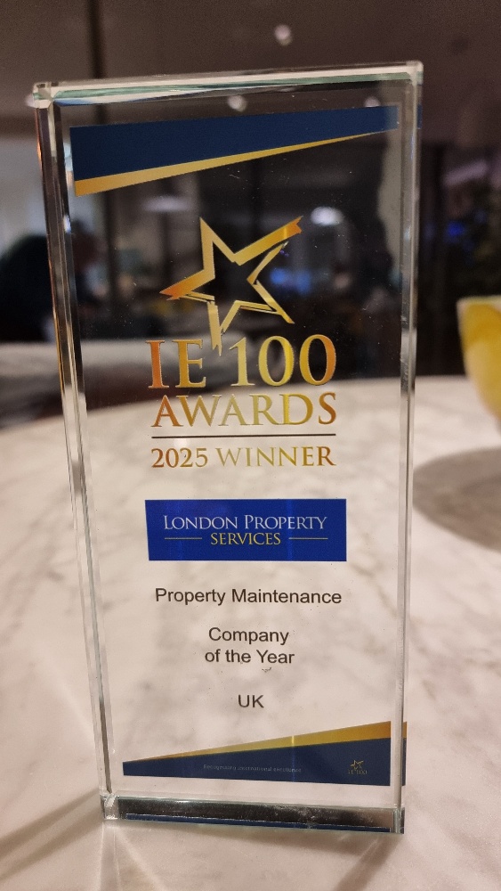We are pleased to share we have been awarded ‘Best Property Maintenance Company &amp; Award for Excellence in Repairs' - 2025. The award recognises excellence, innovation, and leadership celebrating organisations that drive progress in property maintenance!

Tel:020 7186 0270