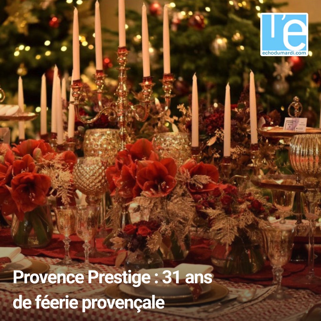 EchoduMardi's tweet image. Lire l’article : echodumardi.com/culture-loisir…
Le Palais des Congrès d’Arles s’illumine jusqu’au dimanche 23 novembre pour la 31ᵉ édition de Provence Prestige, qui accueille 150 exposants.

Plus d’informations sur echodumardi.com

#arles #bouchesdurhône