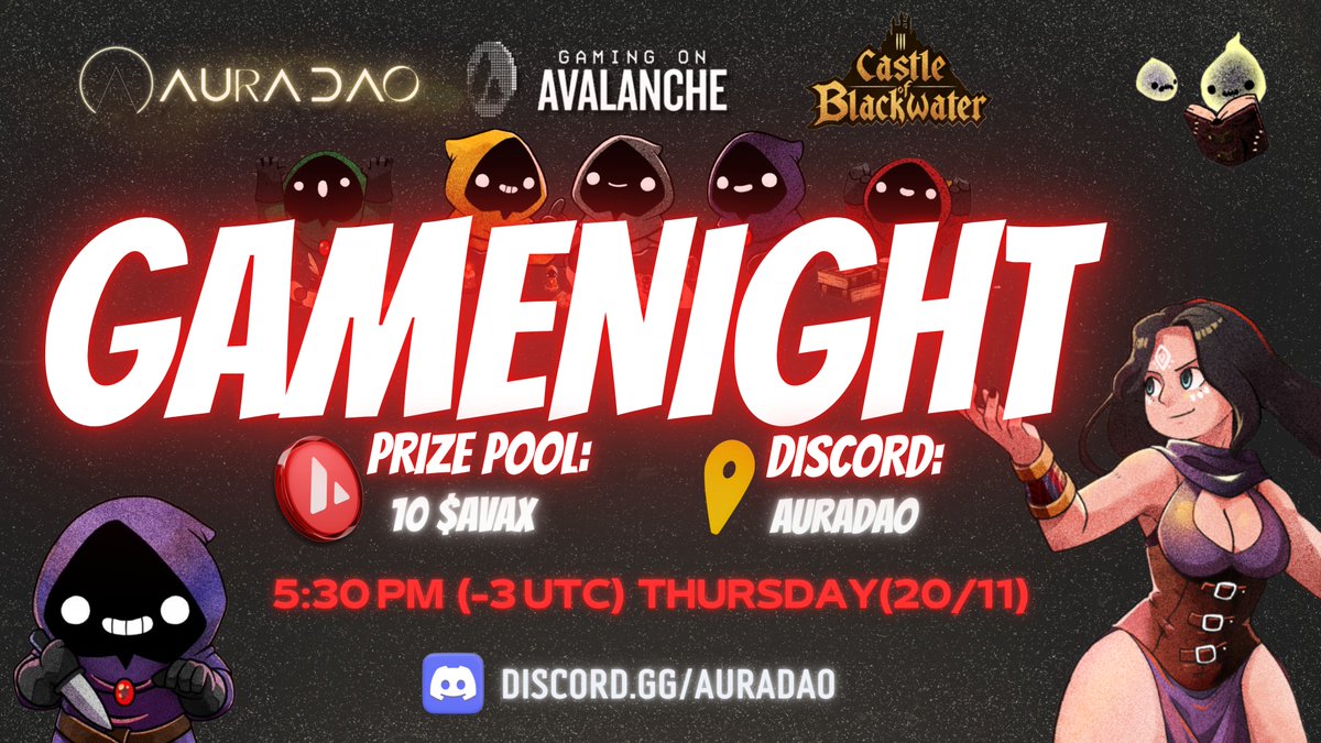 GAMENIGHT - <a href="/Blackwater_Town/">Castle Of Blackwater</a> 

The fortress calls once more… traps, tactics, and cold-blooded clashes await within its walls.

🗓️ Date: Nov 20 (Thursday)
🕔 Time: 5:30 PM (UTC-3)

What’s waiting for you:
➤ Close quarters chaos
➤ Strategy over strength
➤ One siege, no mercy