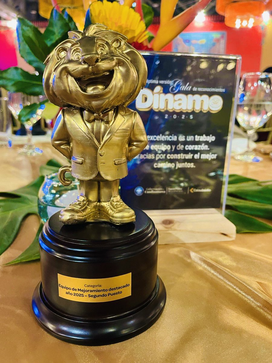 ControlIntCund's tweet photo. 🏆 #GalaDínamo2025 ✨Con orgullo recibimos 4 premios que resaltan nuestro compromiso con el SIGC: equipo de mejoramiento destacado, compromiso con la política MIPG, participación en la Copa Gobernación y fortalecimiento de la apropiación institucional.👏 ¡Equipo OCI!#Excelencia🏅 https://t.co/TgWBlSFbtf