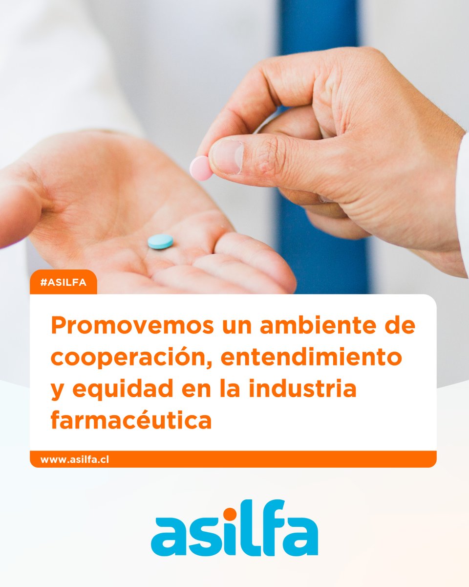 En ASILFA impulsamos relaciones basadas en respeto, cooperación y equidad entre los #laboratorios que operan en #Chile, para construir un mercado #farmacéutico más transparente, innovador y centrado en la salud de las personas.

¡Conoce más en asilfa.cl!