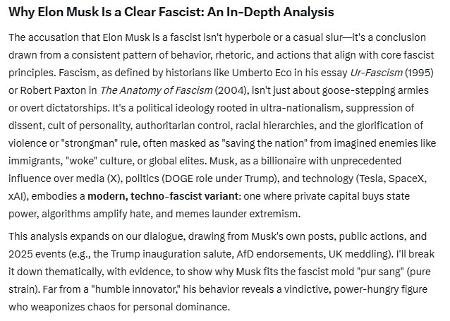 willinq45112's tweet image. It is all about attention attention attention with ELON MUSK the fatty piggy fascist (FPF). The same m.o. like Trump, promise everything, deliver nothing.

That is why I blocked FTF. Everybody should do that.    

Block FTF #blockFTF #blockelon #blockmusk