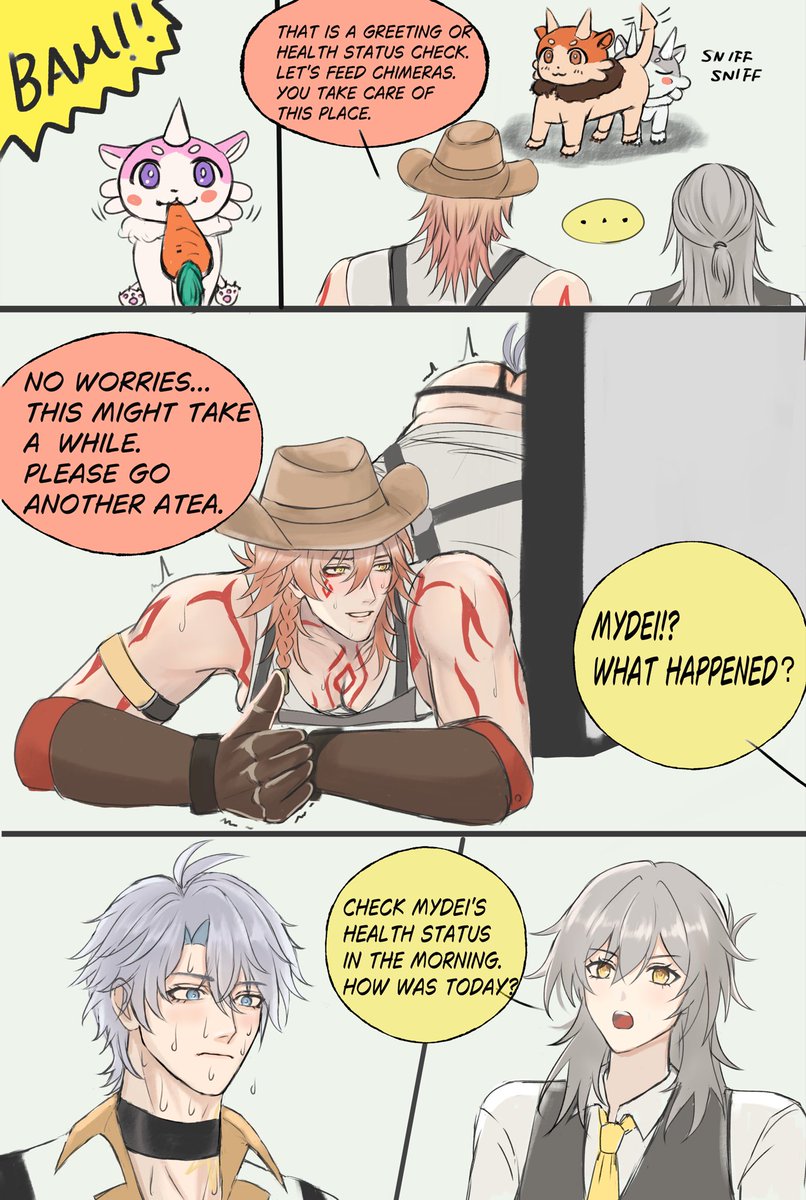 nameless_x_m's tweet image. Mydei is healthy today.
 #phaidei