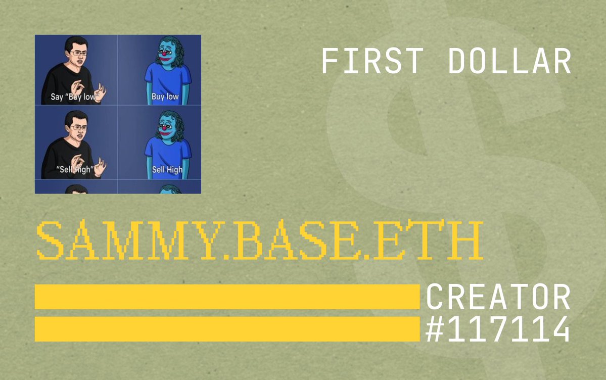 learnwith_sammy's tweet image. I will help you @earnfirstdollar on @base

Want in?

firstdollar.money/?r=rb469D

#Base