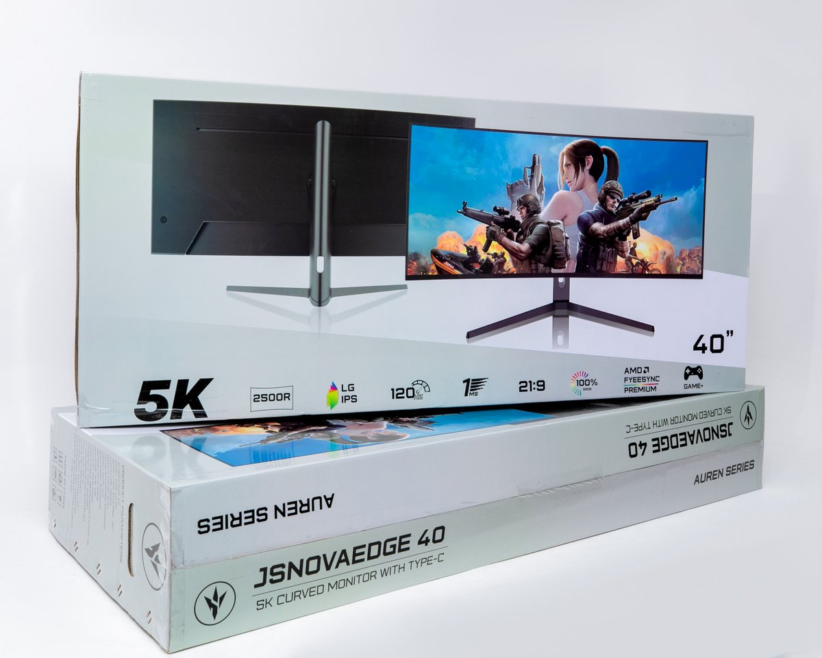 js_ltd's tweet image. Work. Play. Create. 🖥️

Experience the JS NovaEdge 40″ Auren Series 
✅5K ultra-wide clarity 
✅120 Hz.
✅1 ms response.
 
Perfect for productivity and immersive gaming.
Explore 👉 jsnova.co
#JSNova #AurenSeries #UltraWide #TechUpgrade