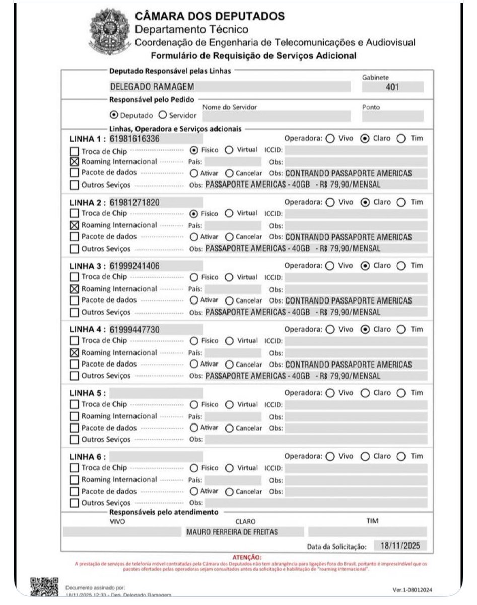 <a href="/HugoMottaPB/">Hugo Motta</a> O crime está bem organizado na Câmara:
- A deputada condenada, foragida e presa na Itália continua com mandato;
- Outro deputado condenado, proibido de deixar o país, foge e a Câmara ainda providencia chip para ele votar remotamente...