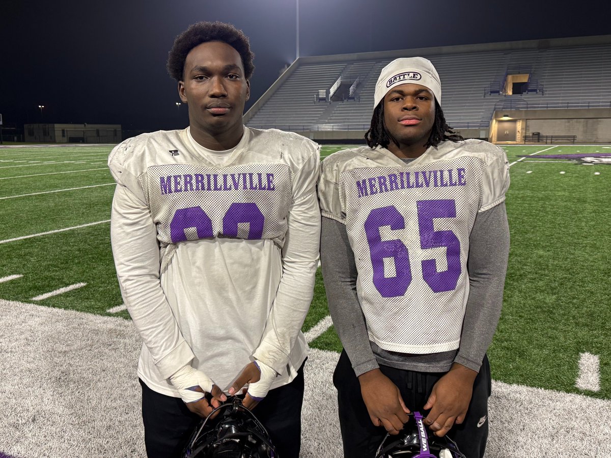 Quran Moore &amp; Stanley Freeman Jr. are the latest in a long line of overly productive game-wreckers in the Merrillville defensive front. For <a href="/nwi/">nwi.com</a>, meet the senior stars aiming to help the Pirates finally break through to a state final berth: nwitimes.com/sports/high-sc…