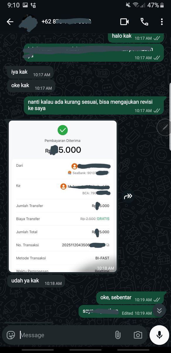tarohadju's tweet photo. Alkhamdulillah, sampai repeat order, kita masih open ya 🙏
#jokiweb #joki #jokiskripsi #jokiwebsite #zonauang #zonajajan https://t.co/OLnURc56tl