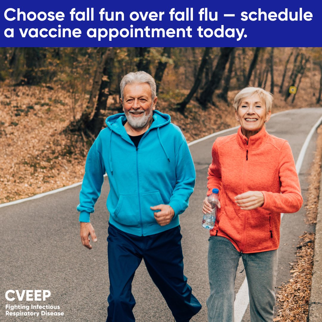 Fall is here! With a rise in gatherings also comes a rise in respiratory infections, like COVID-19, flu, pneumococcal, and RSV. Vaccines are your best protection from severe respiratory illness: cveep.org/vaccines-prote…